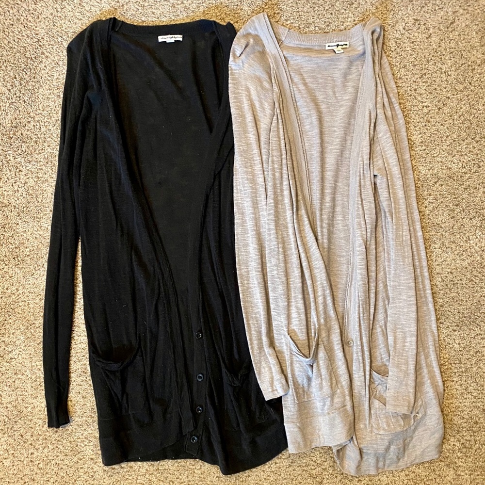 American eagle boyfriend cardigans light weight